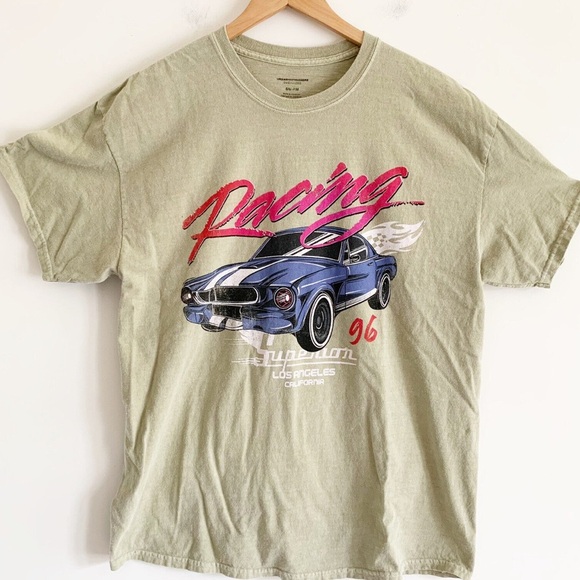 Urban Outfitters Tops - Urban Outfitters Racing Graphic T Shirt